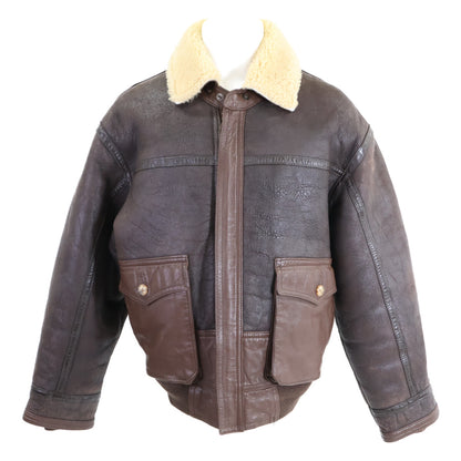 Anyweis WILLIS＆GEIGER ウィリスアンドガイガー M-445 ムートン フライトジャケット ジャケット