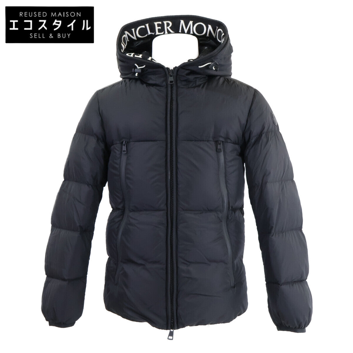 MONCLER モンクレール MONTCLAR モンクラ 内側ロゴ刺繍グログランテープ フーディダウンジャケット ジャケット