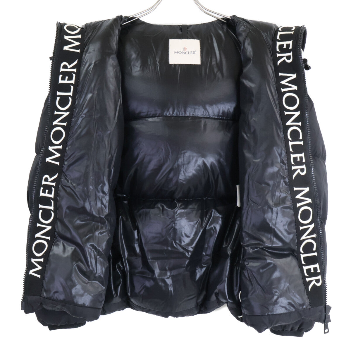 MONCLER モンクレール MONTCLAR モンクラ 内側ロゴ刺繍グログランテープ フーディダウンジャケット ジャケット