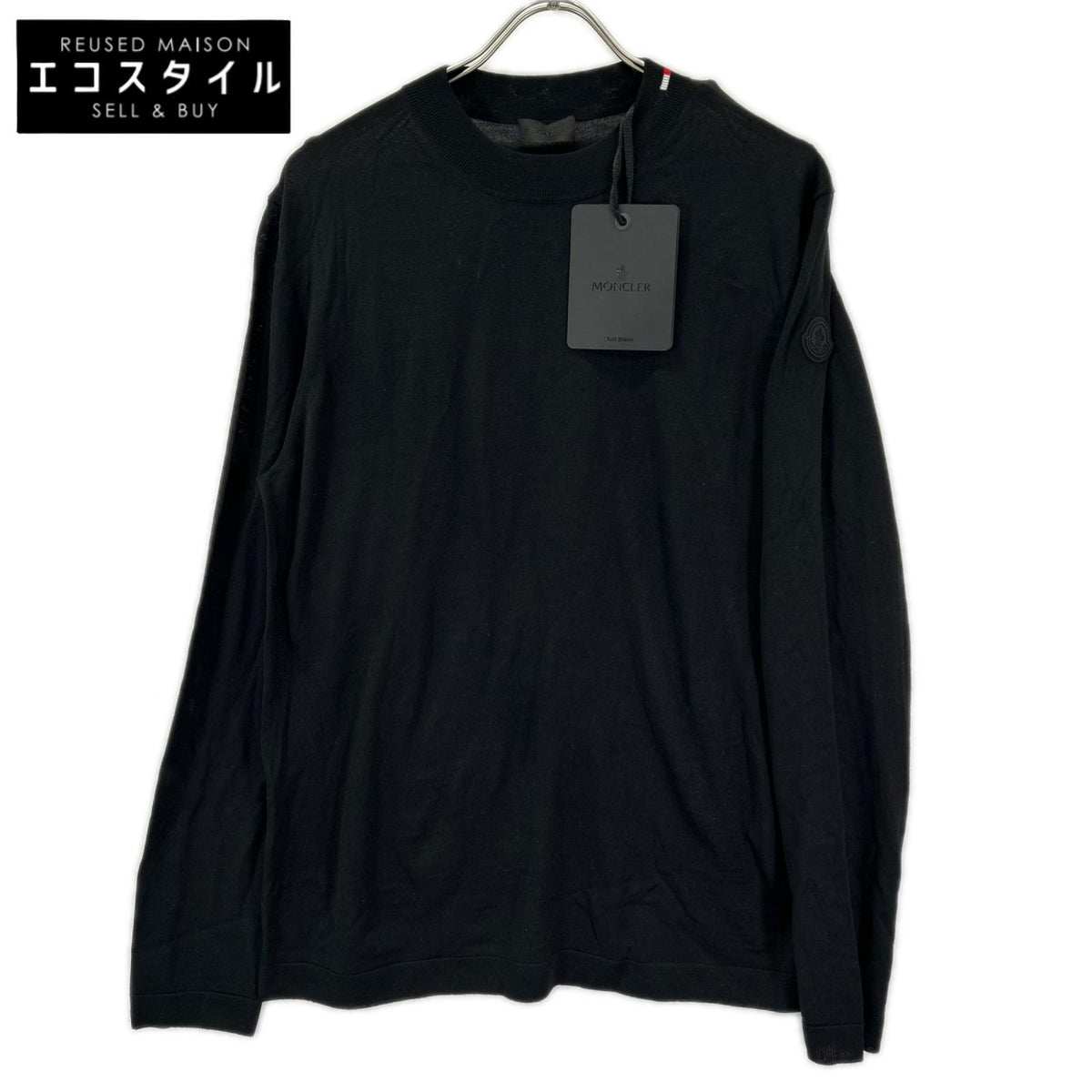 MONCLER モンクレール GIROCOLLO TRICOT ブラック ニットセーター トップス