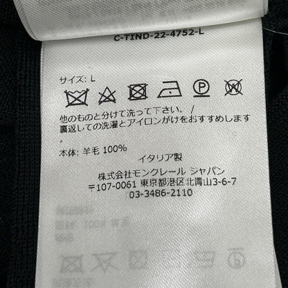 MONCLER モンクレール GIROCOLLO TRICOT ブラック ニットセーター トップス