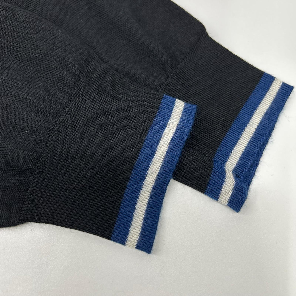 HERMES エルメス ブラック カシミヤシルクラインネックニット トップス
