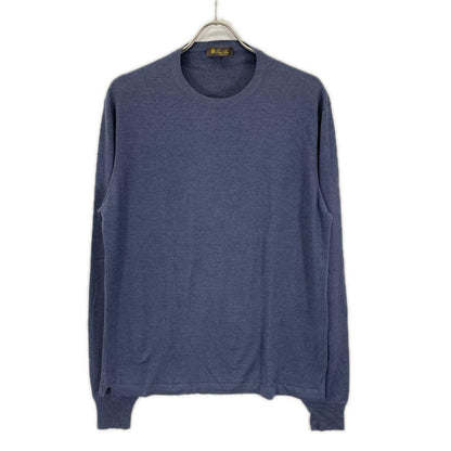 Loro Piana ロロピアーナ FAD5445/MAC3537 ネイビー カシミヤシルクニット トップス