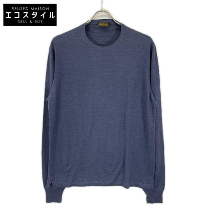 Loro Piana ロロピアーナ FAD5445/MAC3537 ネイビー カシミヤシルクニット トップス