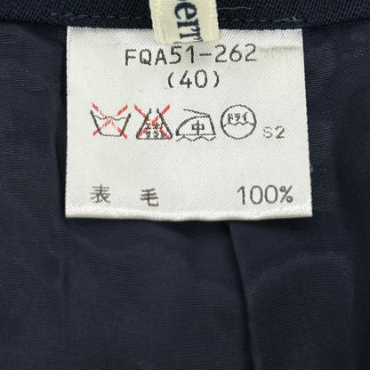 Burberry's バーバリーズ 98年製 ネイビー ウール ワイドショーツ ボトムス