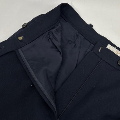 Burberry's バーバリーズ 98年製 ネイビー ウール ワイドショーツ ボトムス