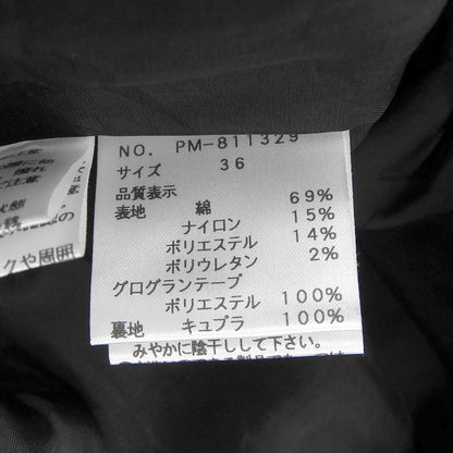 美品 格子呢 蝴蝶结 连衣裙 女式 黑色/白色 36 PM-811329 连衣裙 36 女式