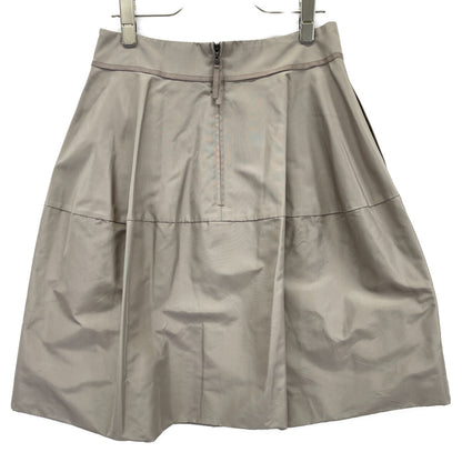 FOXEY Foxey 33308 Beige Silk Balloon Skirt Skirt 40 Ladies