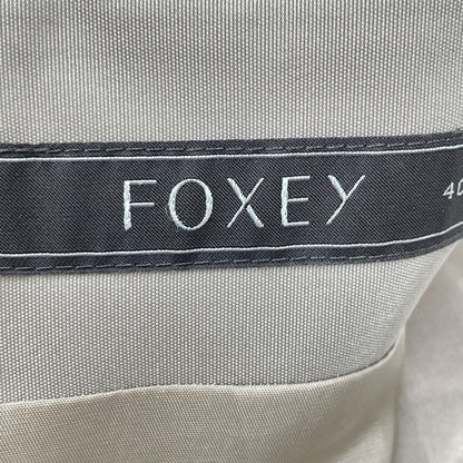 FOXEY Foxey 33308 Beige Silk Balloon Skirt Skirt 40 Ladies