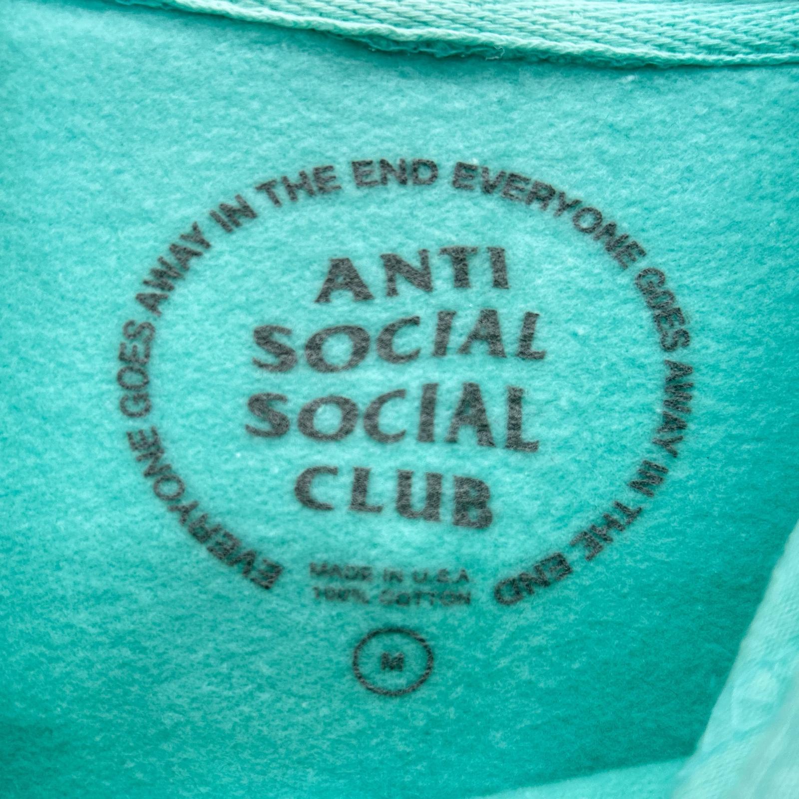 ANTI SOCIAL SOCIAL CLUB アンチソーシャルソーシャルクラブ SS4500P 長袖パーカー トップス