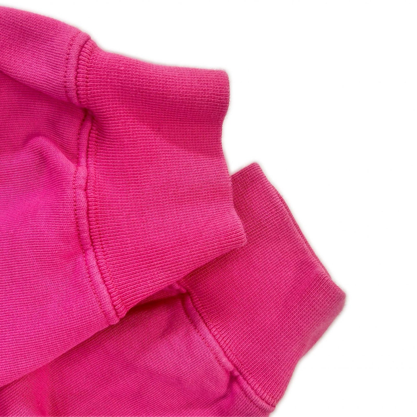 MSGM 2740MM76 Light Pink Long Sleeve Hooded Logo Parka Coat