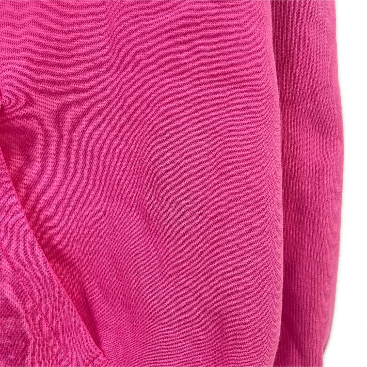 MSGM 2740MM76 Light Pink Long Sleeve Hooded Logo Parka Coat