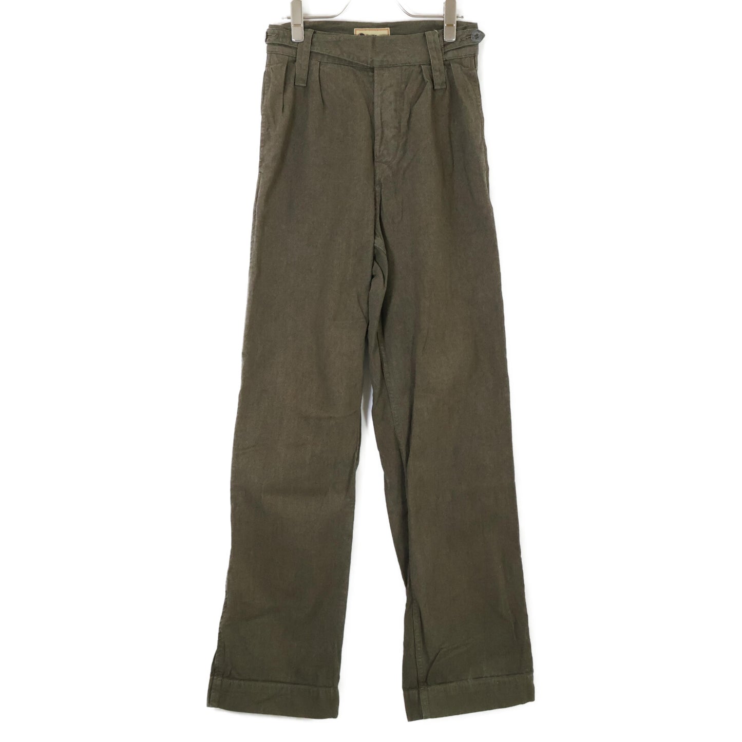 NIGEL CABOURN Nigel Cabourn 8046-13-50020 Live Ro Navvy Pants Cotton Broken Twill Gurkha Pants Bottoms 26 Men's