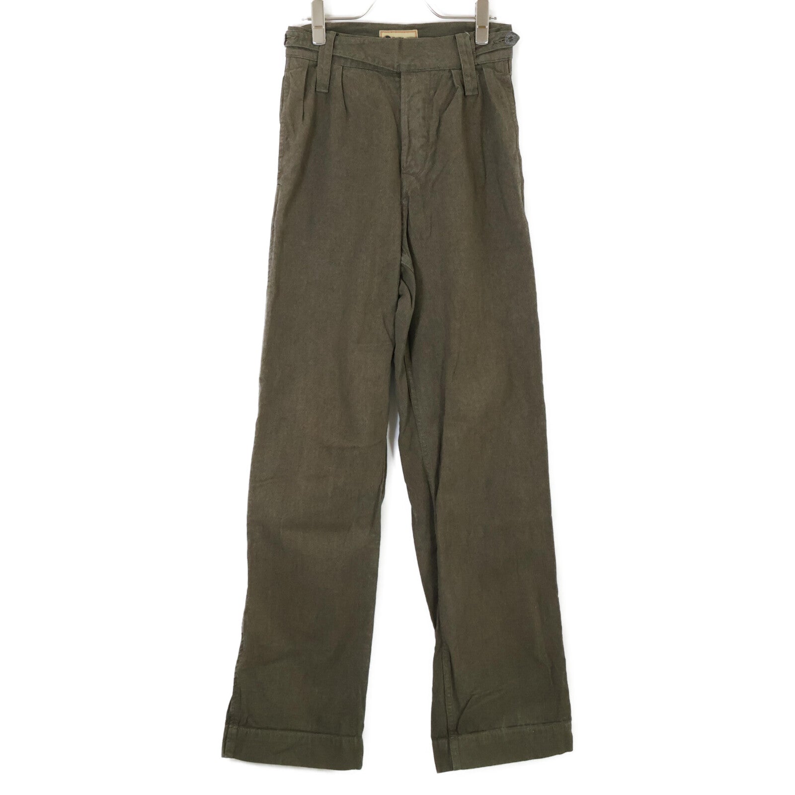 NIGEL CABOURN Nigel Cabourn 8046-13-50020 Live Ro Navvy Pants Cotton Broken Twill Gurkha Pants Bottoms 26 Men's