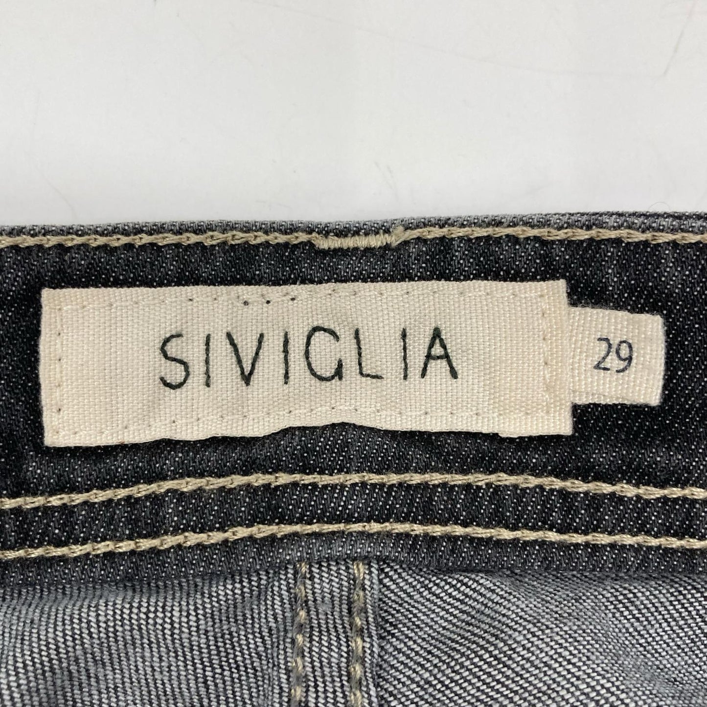 SIVIGLIA 西维利亚 黑色 水洗 纽扣门襟 牛仔裤 下装 29