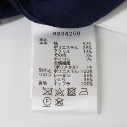 Rene 露奈 6834250 斜纹软呢 开衩蝴蝶结 中长款半身裙 半身裙 34 女士