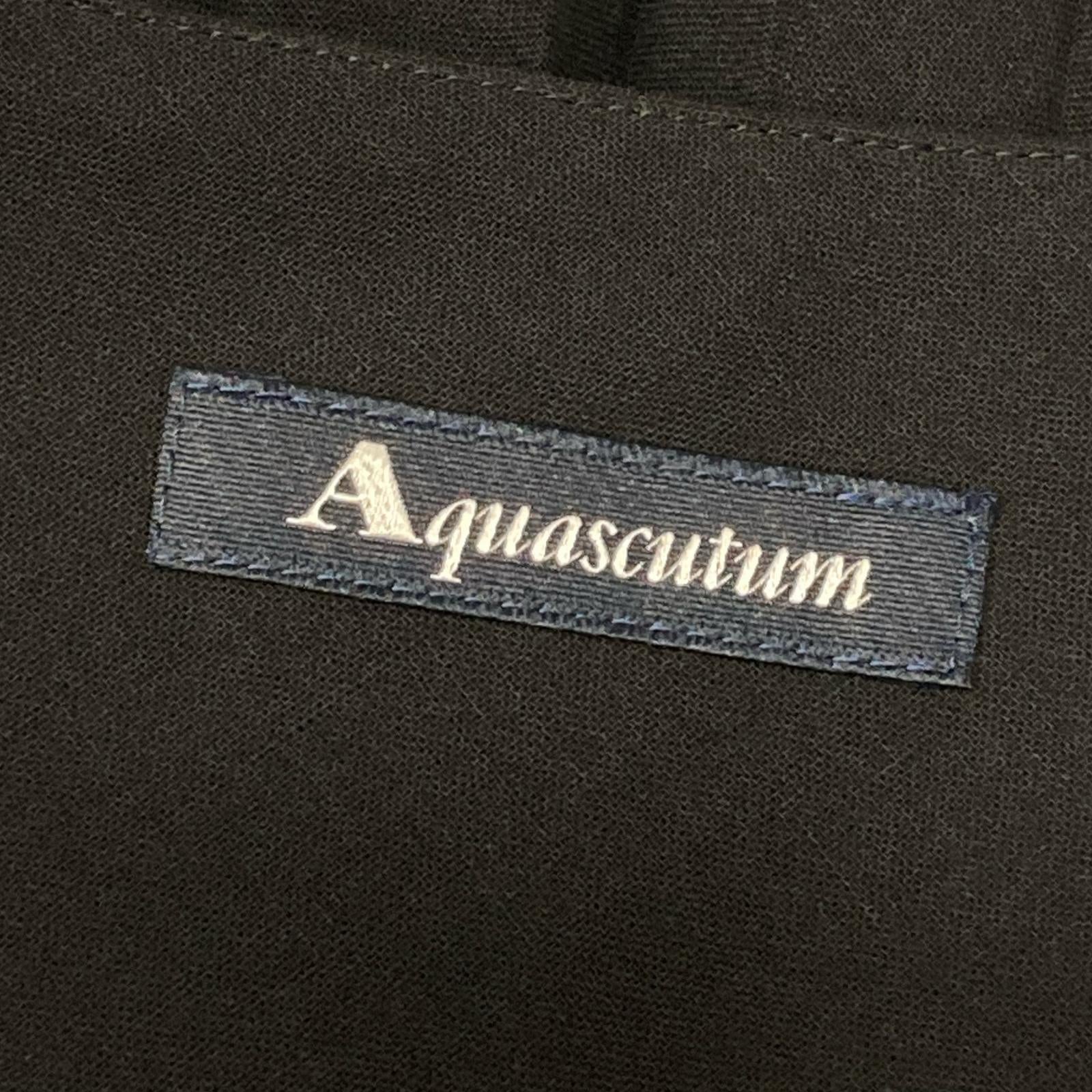 Aquascutum アクアスキュータム ブラック プリーツ スカート スカート