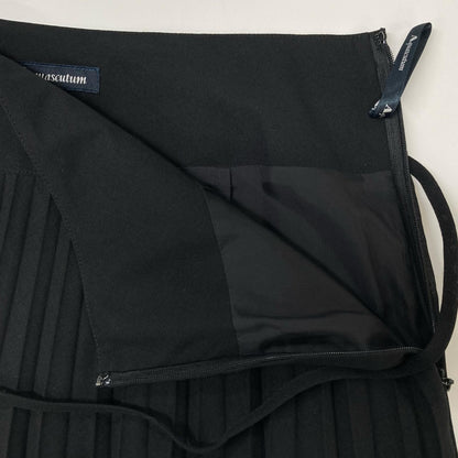 Aquascutum アクアスキュータム ﾌﾞﾗｯｸ ﾌﾟﾘｰﾂ ｽｶｰﾄ スカート