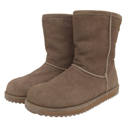 EMU Australia エミュオーストラリア 新品同様 ムートンブーツ シューズ レディース ブラウン 38 シューズ 38(EU)