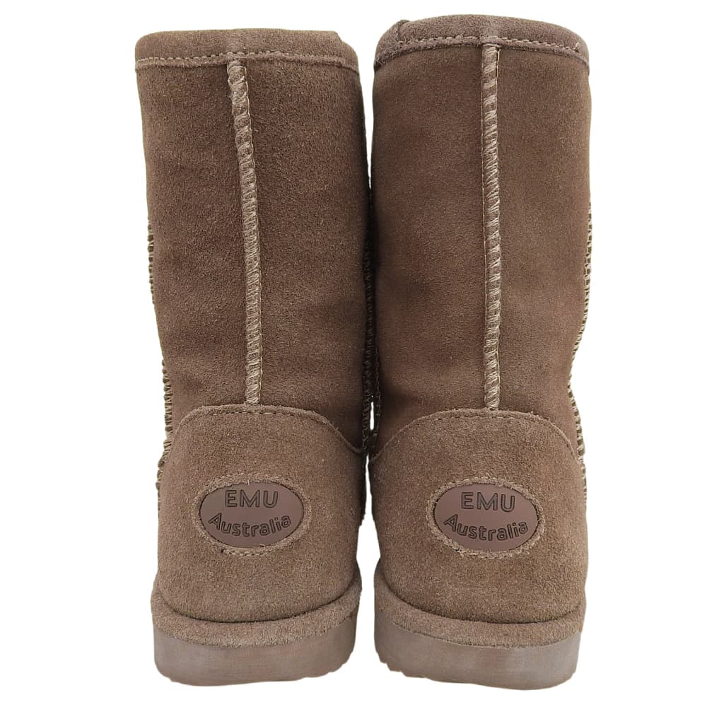 EMU Australia エミュオーストラリア 新品同様 ムートンブーツ シューズ レディース ブラウン 38 シューズ 38(EU)