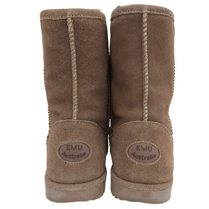 EMU Australia エミュオーストラリア 新品同様 ムートンブーツ シューズ レディース ブラウン 38 シューズ 38(EU)
