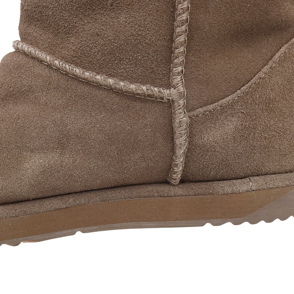 EMU Australia エミュオーストラリア 新品同様 ムートンブーツ シューズ レディース ブラウン 38 シューズ 38(EU)