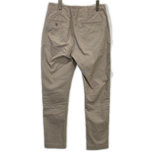 BEAMS Grey Stretch Tapered Chino Bottoms S