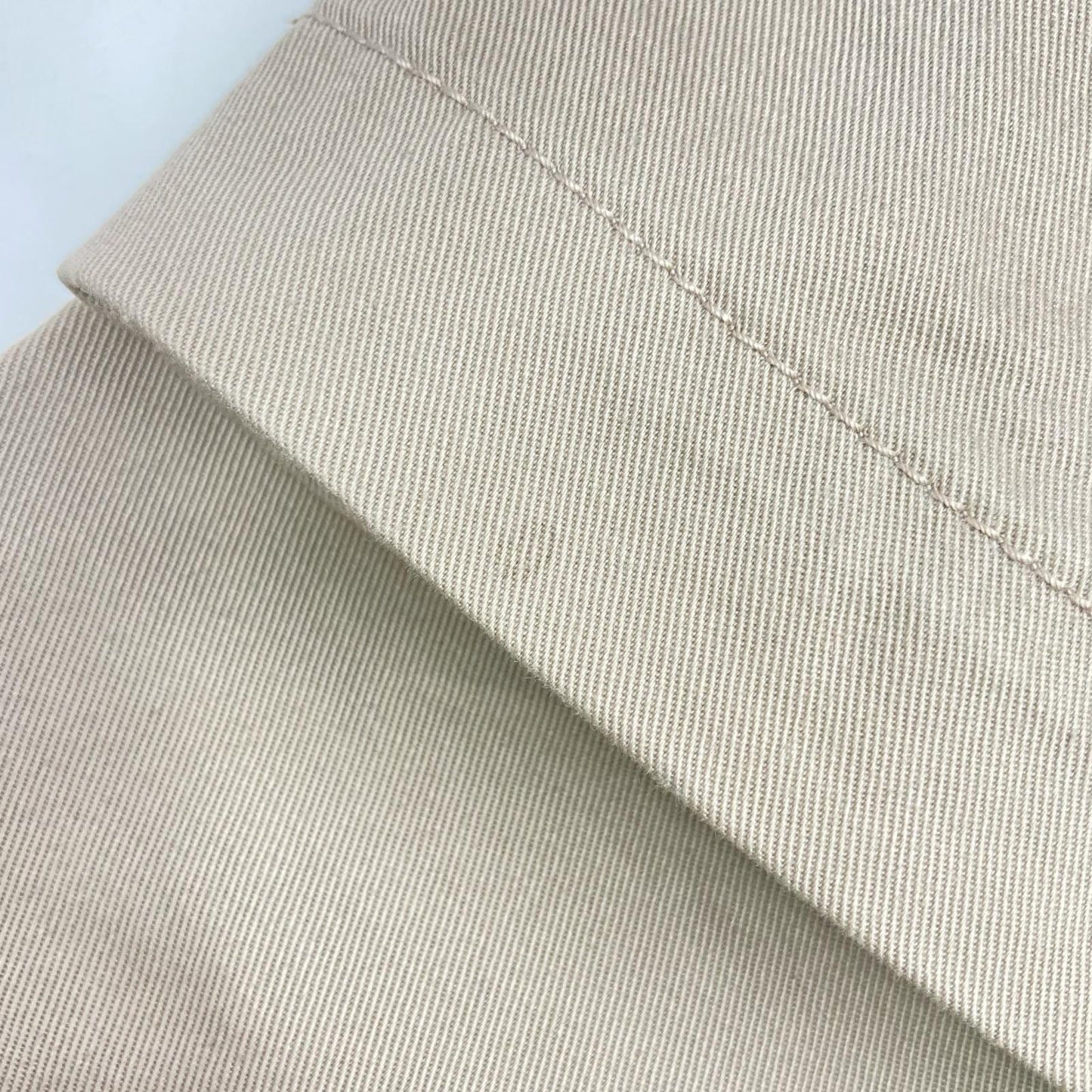 BEAMS BEAMS 灰色 弹力锥形斜纹棉布裤 下装 S