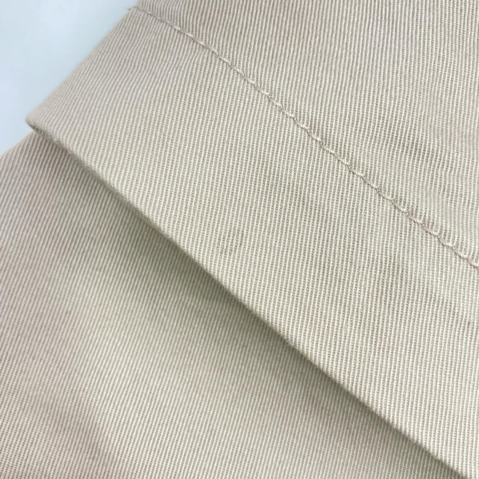 BEAMS BEAMS 灰色 弹力锥形斜纹棉布裤 下装 S