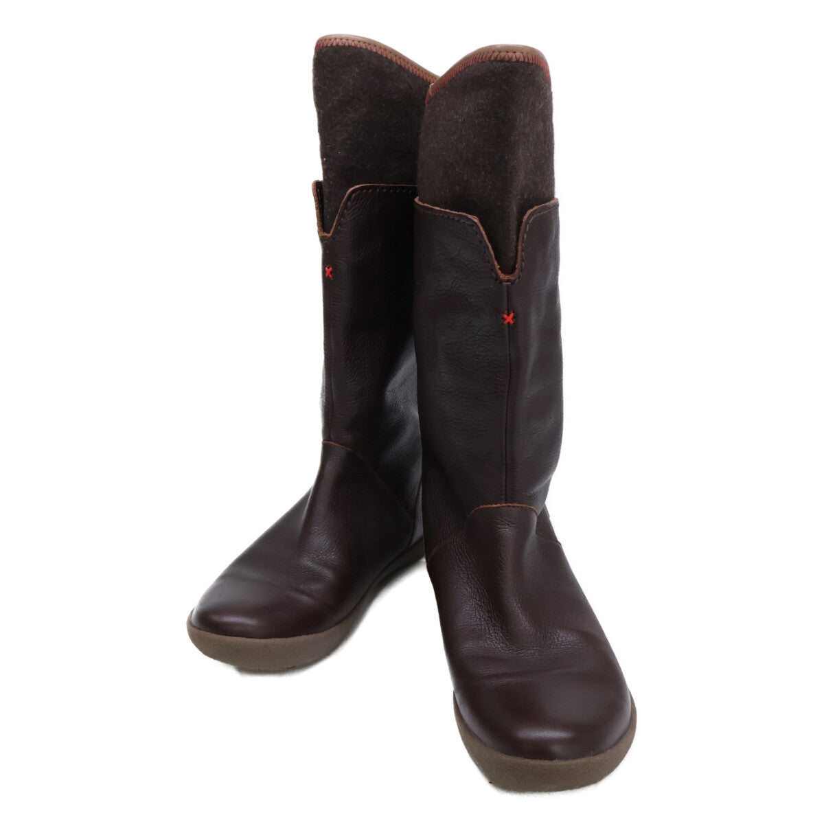 CAMPER カンペール 【美品】46559-001 WEEK レザー ミドルブーツ シューズ US8