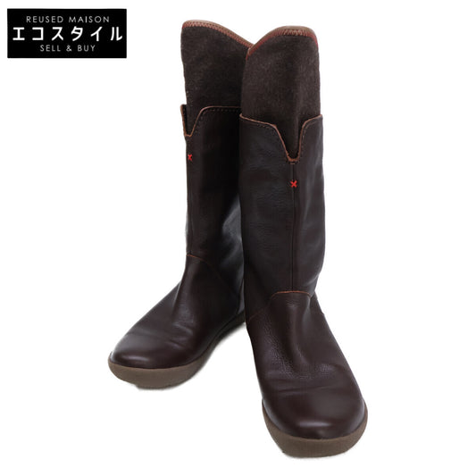 CAMPER カンペール 【美品】46559-001 WEEK レザー ミドルブーツ シューズ US8