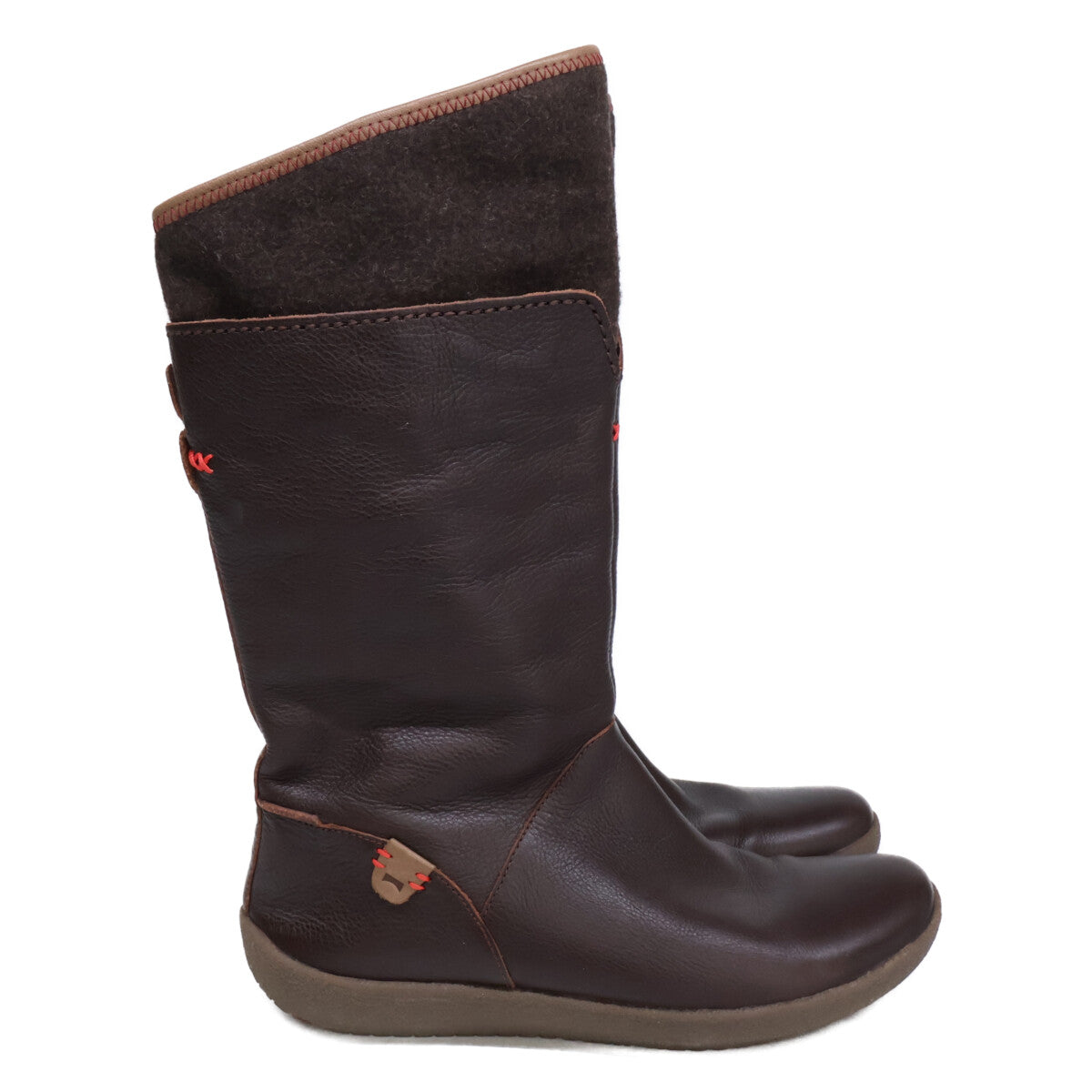 CAMPER カンペール 【美品】46559-001 WEEK レザー ミドルブーツ シューズ US8