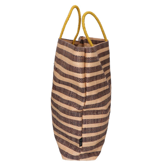 agnes b. Agnes b. MX02-03 Raffia Border Tote Bag for Women