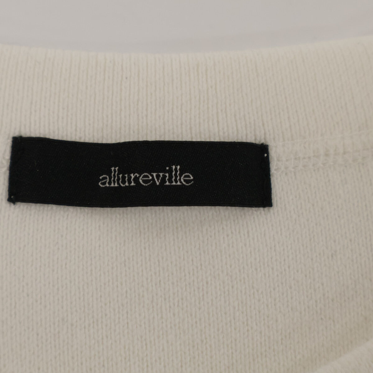 allureville 阿鲁艾维尔 棉质平滑廓形套头衫 上衣 2 女士