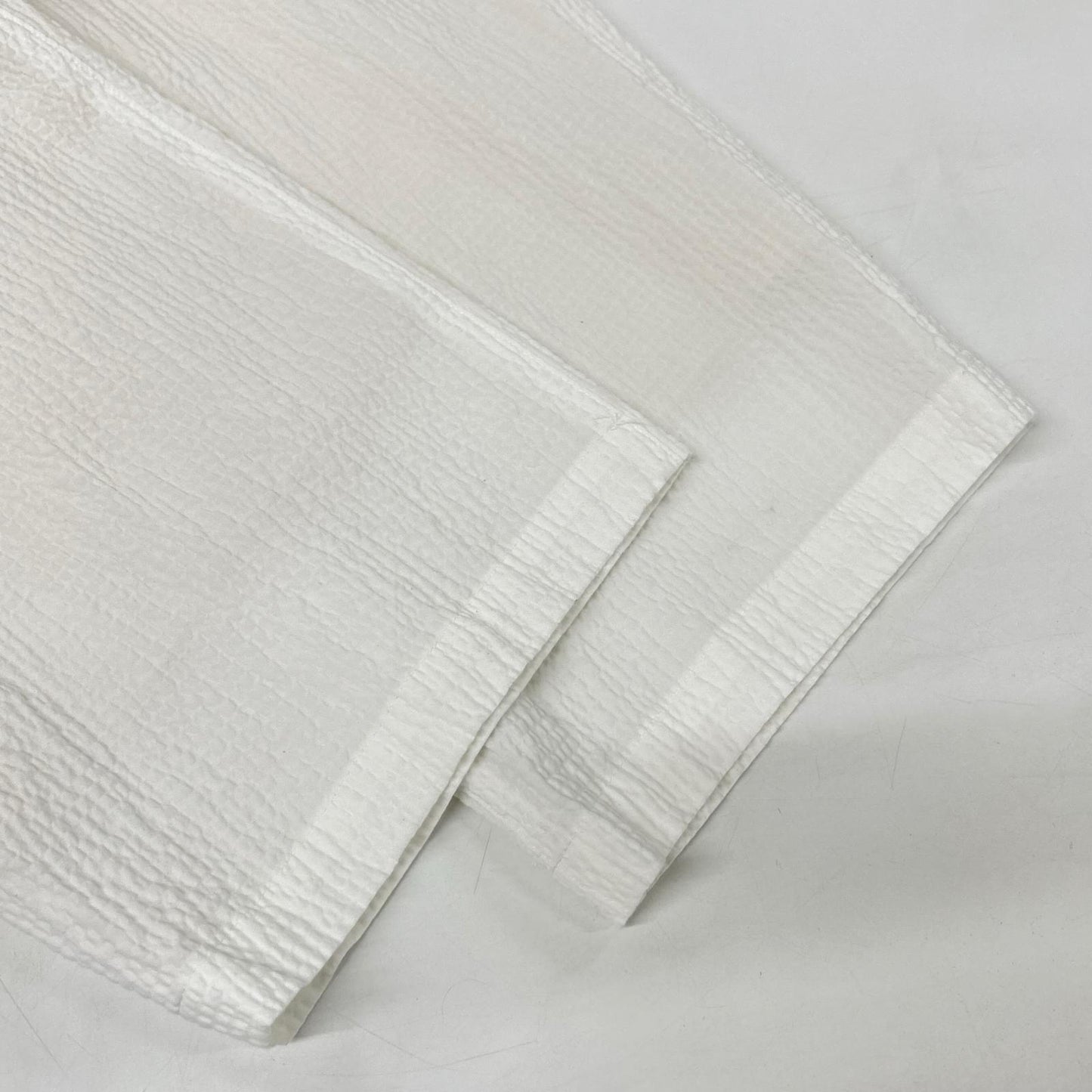 steven alan スティーブンアラン ホワイト RIPLE COTTON TUCK TROUSERS ボトムス
