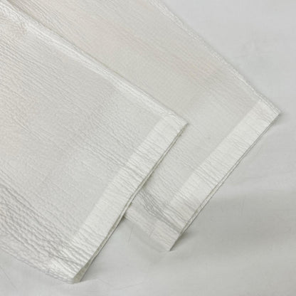steven alan スティーブンアラン ホワイト RIPLE COTTON TUCK TROUSERS ボトムス