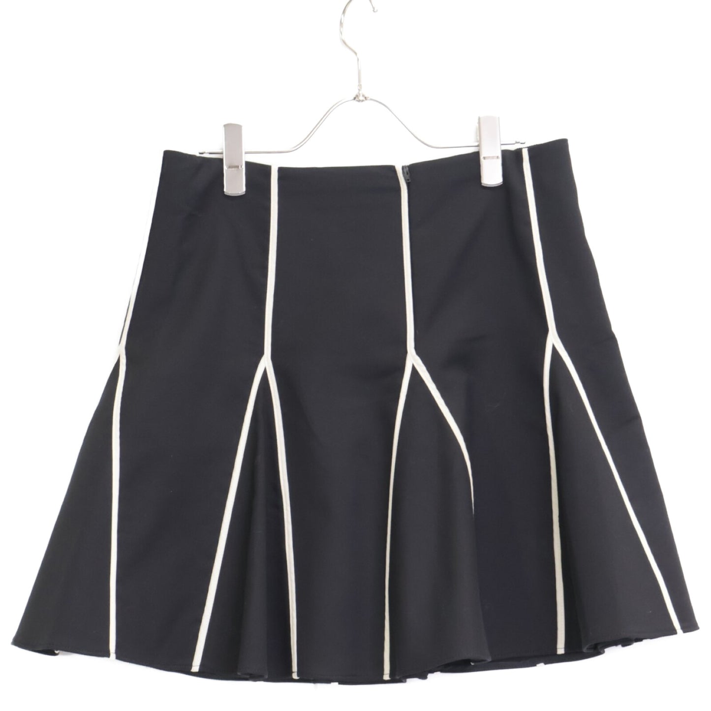 RED VALENTINO レッドヴァレンチノ TR3RAD103M7 ブラック×ホワイト ひざ丈スカート スカート