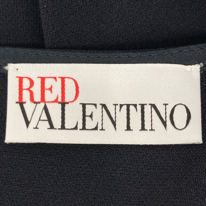 RED VALENTINO 华伦天奴 XR3VADC05LB 海军蓝金色纽扣Cady连衣裙