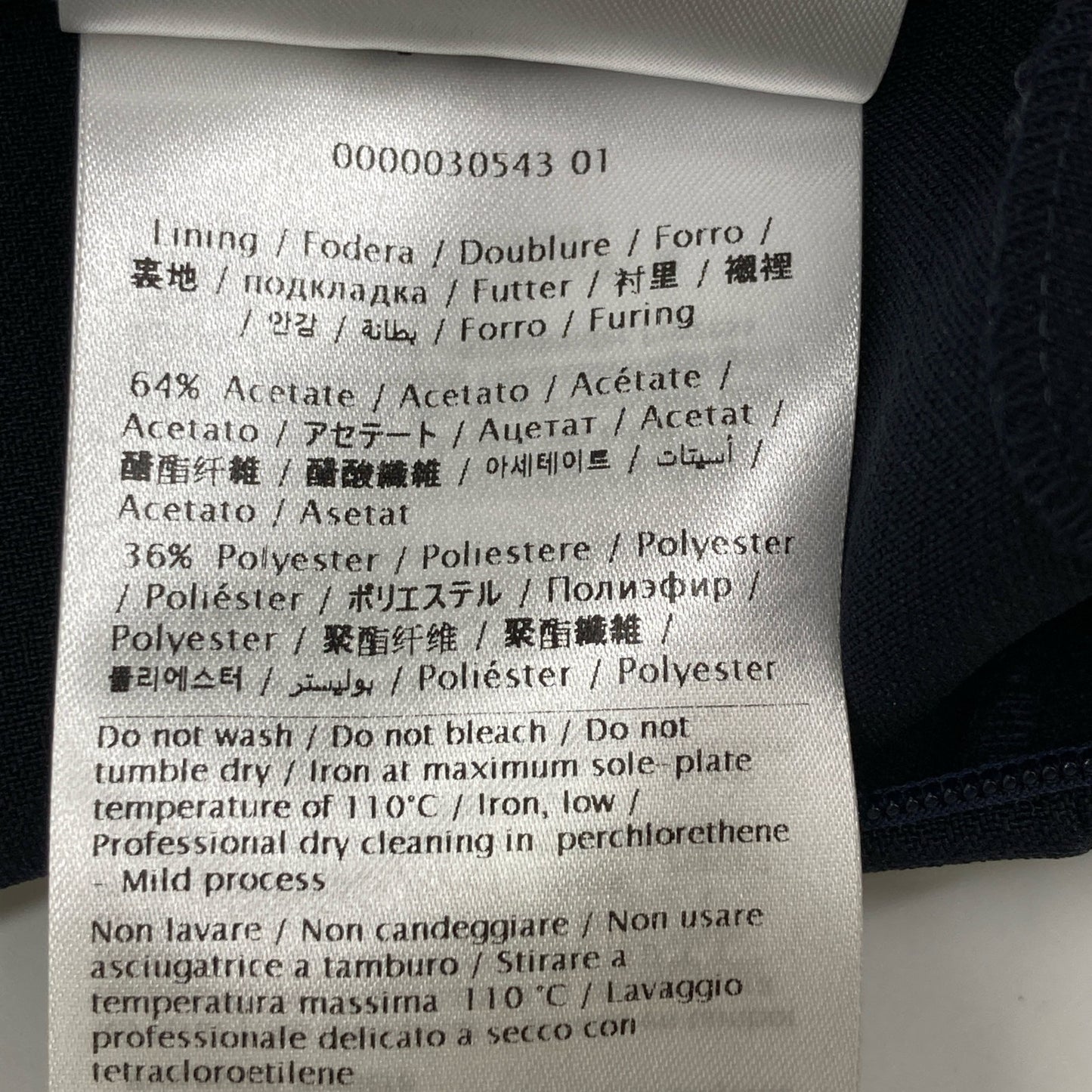 RED VALENTINO 华伦天奴 XR3VADC05LB 海军蓝金色纽扣Cady连衣裙