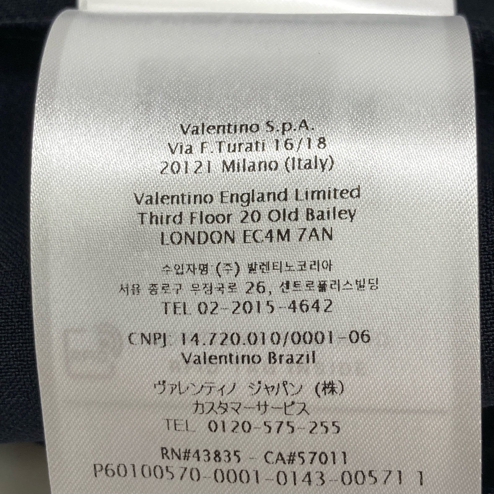 RED VALENTINO 华伦天奴 XR3VADC05LB 海军蓝金色纽扣Cady连衣裙