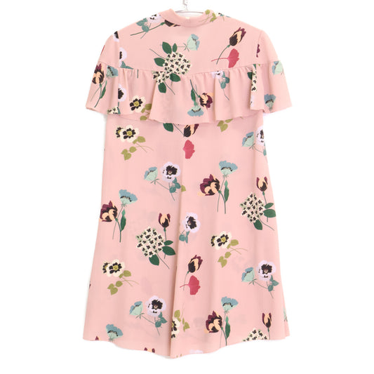 RED VALENTINO 华伦天奴 SR0VAH404HU 粉色花卉图案女式衬衫 上衣