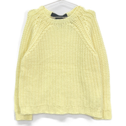 RED VALENTINO 红色华伦天奴 XR3KC12G 黄色 马海毛 绞花针织 上衣 S 女士