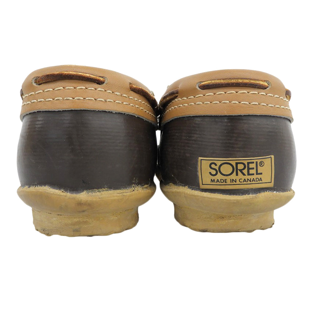 SOREL ソレル モカシン レザー デッキシューズ メンズ ブラウン シューズ 実寸25cm相当