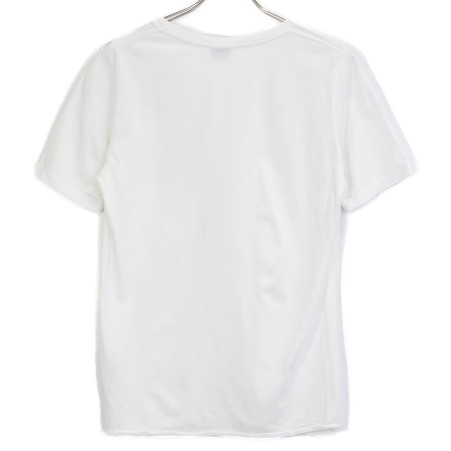 SAINT LAURENT PARIS サンローランパリ 17年 464572 ホワイト コットン ロゴ Tシャツ トップス