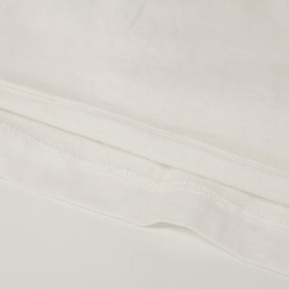 SAINT LAURENT PARIS 17SS 464572 White Cotton Logo T-shirt Tops