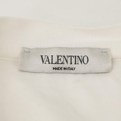 VALENTINO 华伦天奴 RV3MG10V3LE 白色徽标T恤 上衣