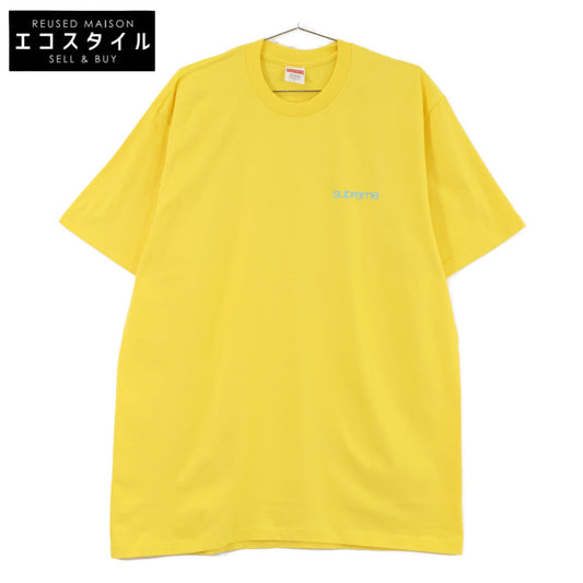 Supreme Yellow NYC Tee Tops
