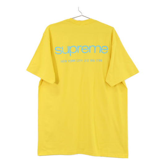 Supreme Yellow NYC Tee Tops