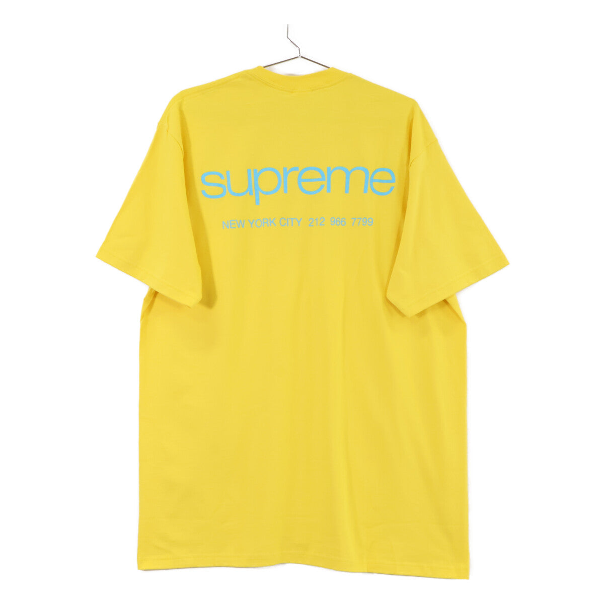 Supreme 潮牌 黄色 NYC Tee T恤
