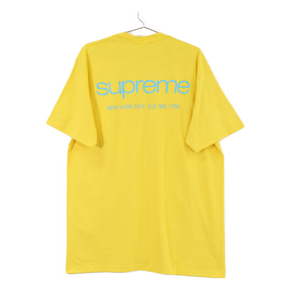 Supreme 潮牌 黄色 NYC Tee T恤